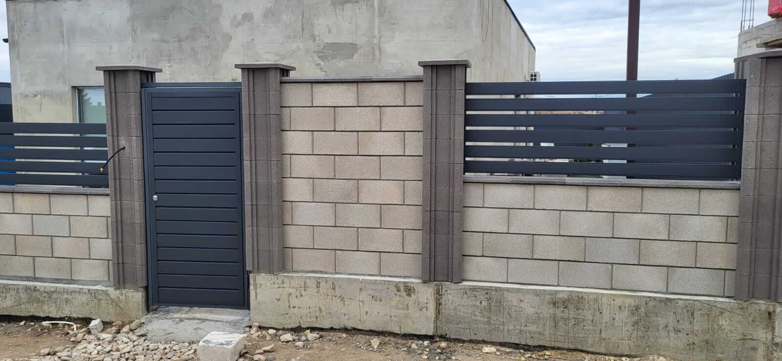 Забор-ранчо из металлопланкена 28м RAL7024 Серый Графит МАТТЕ фото 4 в Саратове